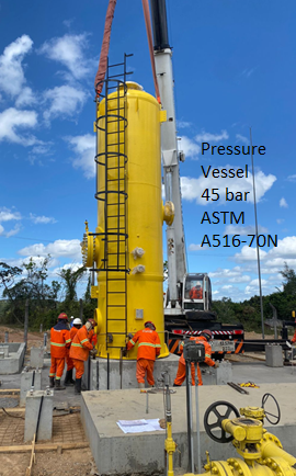 PRESSURE VESSEL 45BAR